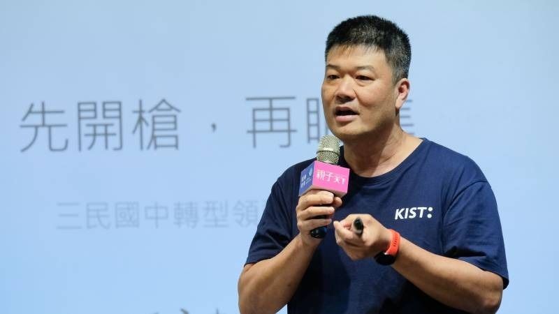 花蓮縣三民國中校長林國源。