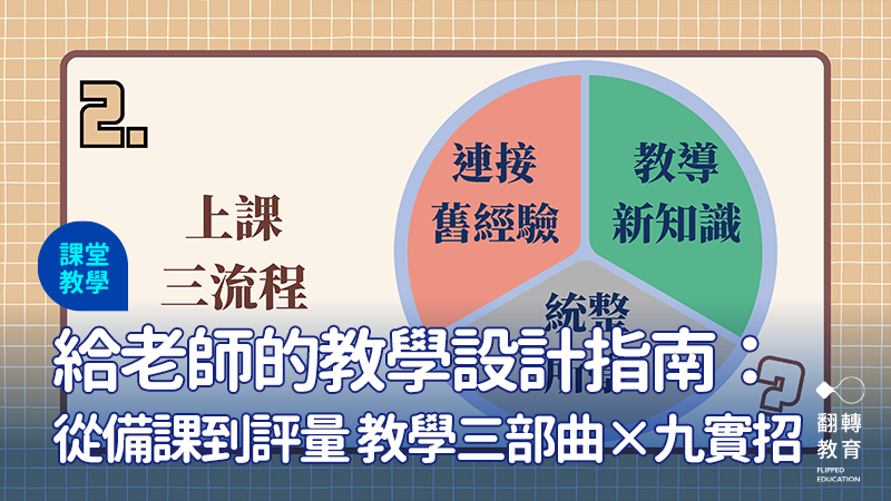 教學不只是照本宣科，而是設計一段有效的學習旅程。圖：思怡老師簡報
