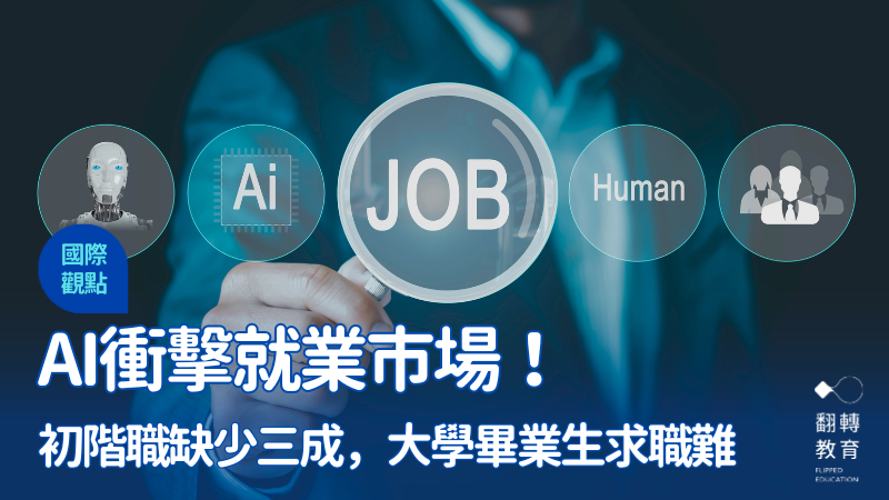AI衝擊就業市場！初階職缺少三成，大學畢業生求職難