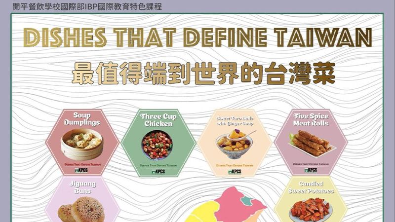 最值得端到世界的台灣菜是哪道？從家鄉出發的國際課程。圖片來源：吳緯中