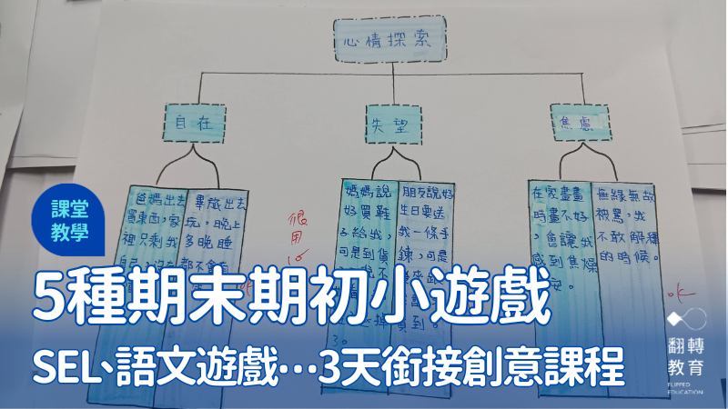 期末初課趣玩五招 活化課堂展創意
