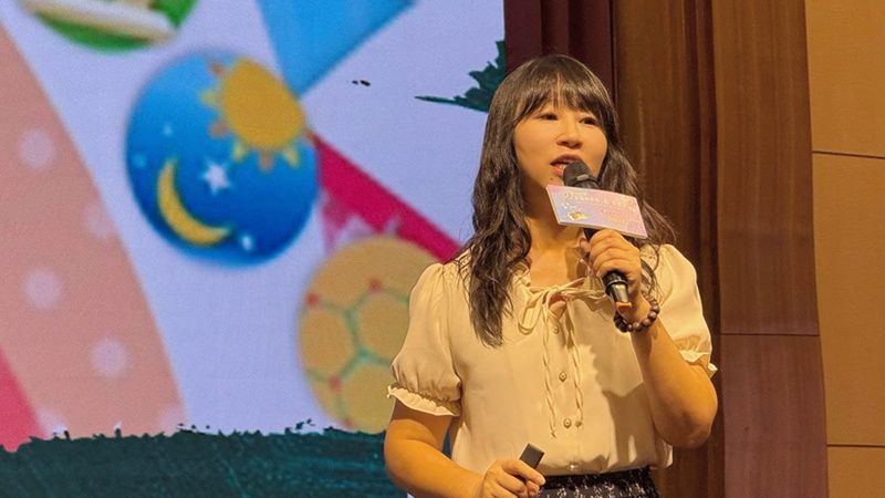 高雄中山國中尹昱文校長，尹昱文提供。