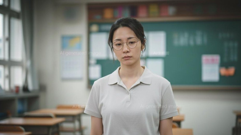 校事會議制度衍生濫訴、小案大辦等爭議，加劇校園對立與教師壓力。示意圖，聯合報AI生成。