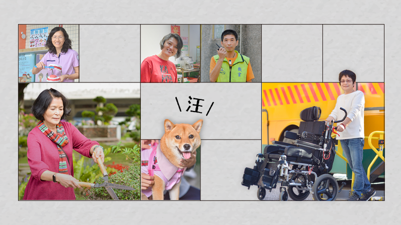 校園中除了老師，講台下還有許多職務，每天分工協力維持校園的運作與安全。黃建賓攝