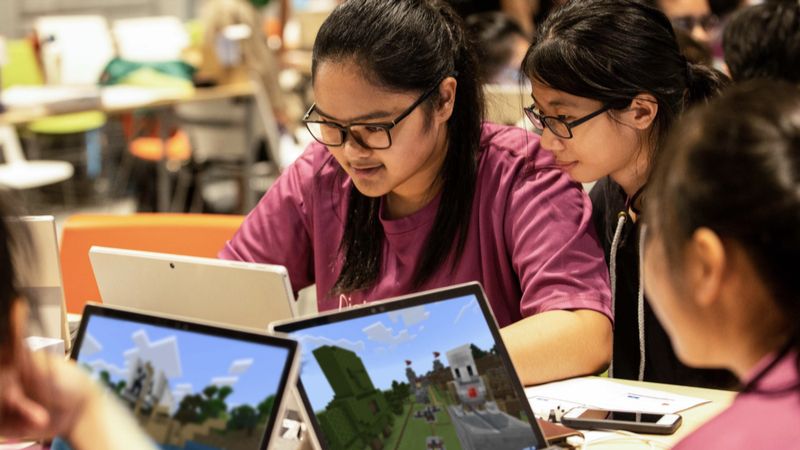 圖片來源：取自 Minecraft 教育版官網