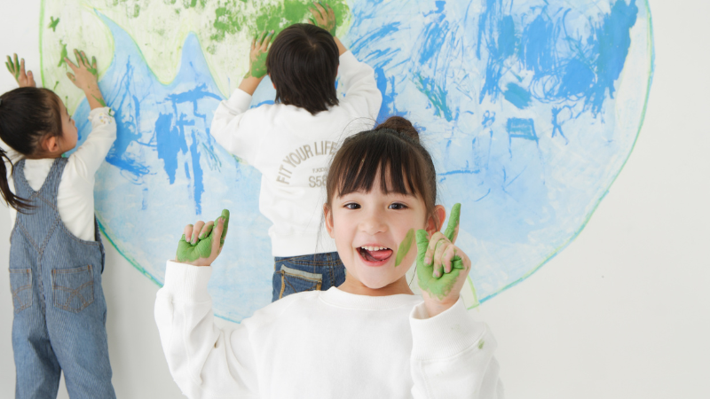 小學生也能做到 SDGs！17 個日常就能實踐的永續行動。圖片來源：Canva Pro。