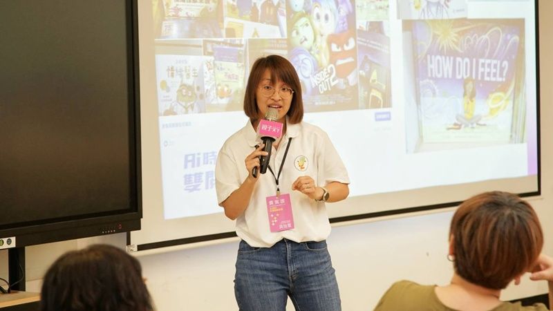 臺灣師範大學幼兒與家庭科學學系助理教授吳怡萱，楊煥世攝。