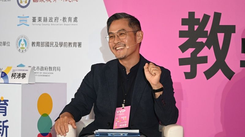 沛德國際教育機構執行長柯沛寧，楊煥世攝。