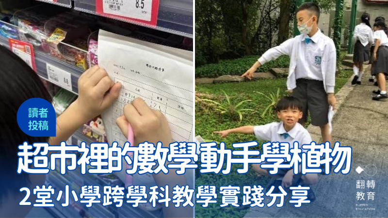 跨學科的實踐讓學習更有意義！2種小學實踐方案分享。圖片提供：羅宇順
