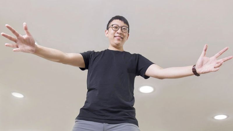 第一位進入全球最聰明的奇點大學的台灣人葛如鈞，鼓勵學生「不聽話」、懂得問「為什麼」。廖祐瑲攝