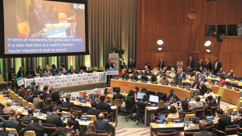 聯合國高峰會議達成共識,將永續發展目標當成直奔2030年新世界的行動方針。圖片提供／gettyimages