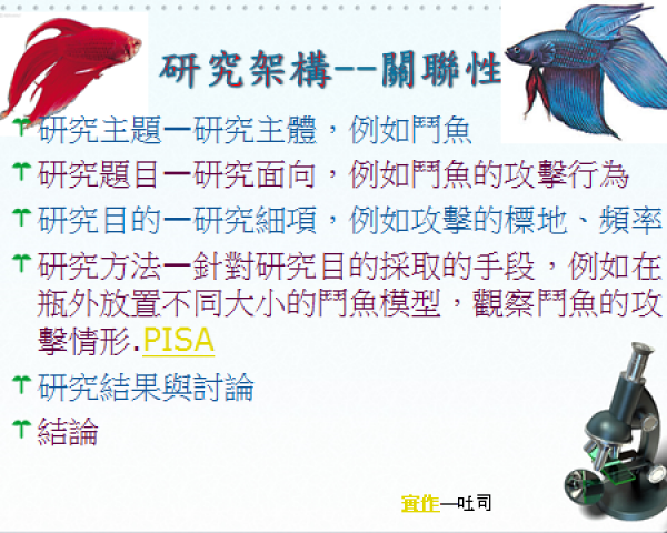 專題研究課授課心得分享   