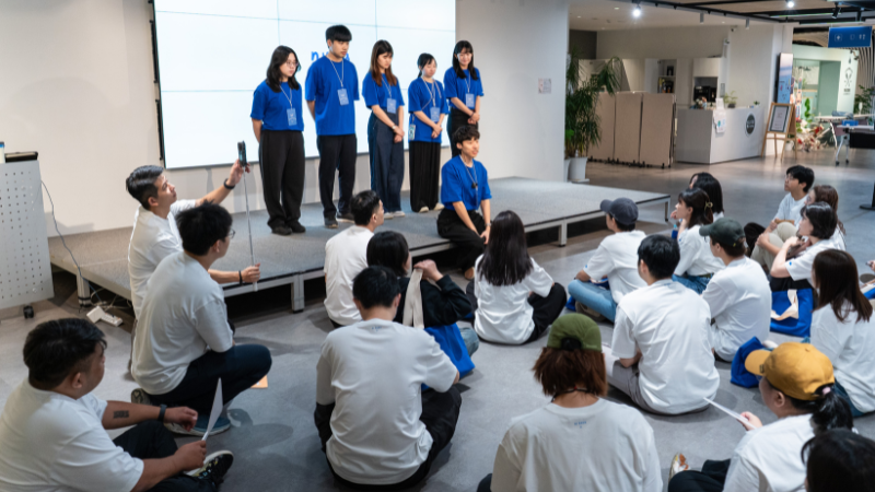 nuva課程最後學員的成果發表會（圖2）