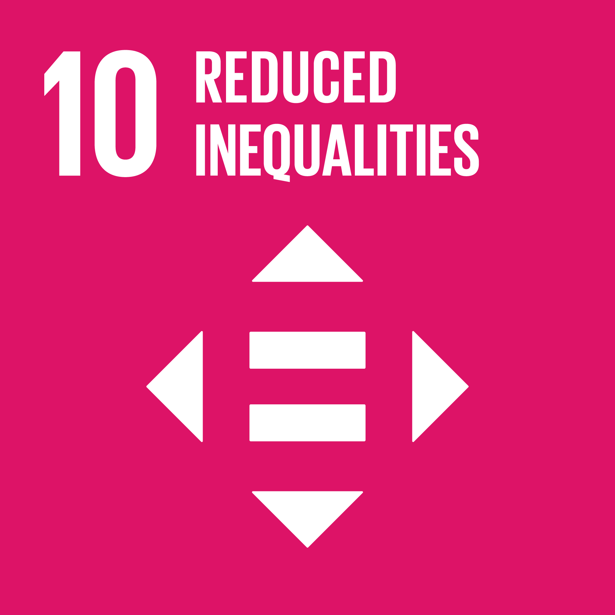 SDG 10 減少不平等