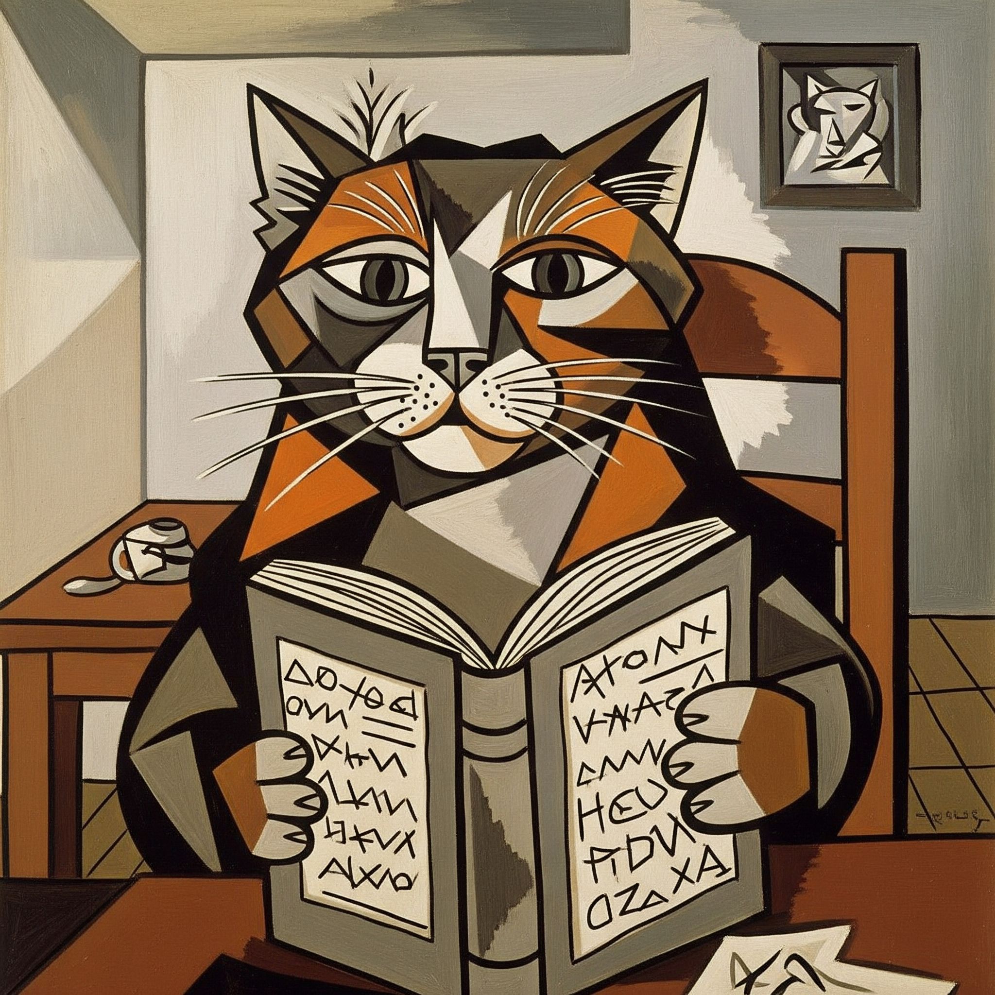 Gemini 生成圖片範例:立體派