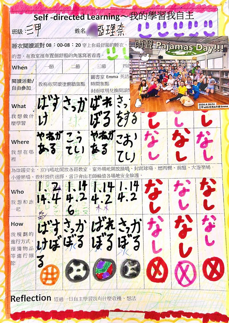 自主學習日學習單（圖5）