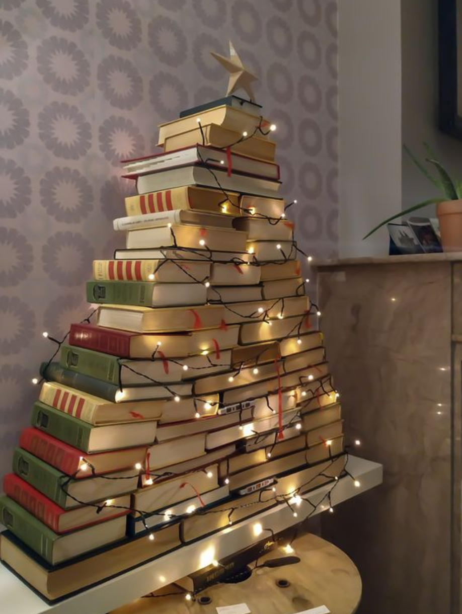 書本聖誕樹