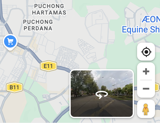 Google地圖瀏覽街景服務圖片